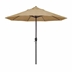 9' Casa Series Patio Umbrella  Olefin Woven Sesame Fabric