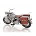 1945 Grey Motorcycle 1:12 Scale