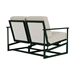 Summit Spring Rocker Loveseat - Aluminum Frame - 54.25" W x 37" D x 37" H - LLF10102009