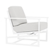 Summit Spring Rocker Chair - Aluminum Frame - 28.5" W x 31" D x 36.5" H - LLF10122009