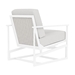 Summit Spring Rocker Chair - Aluminum Frame - 28.5" W x 31" D x 36.5" H - LLF10122009