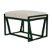 Summit Ottoman - Aluminum Frame - 26.75" W x 22.8" D x 19" H - LLF10132009