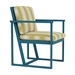 Summit Dining Armchair - Aluminum Frame - 22.75" W x 25.75" D x 33" H - LLF10162009