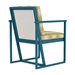 Summit Dining Armchair - Aluminum Frame - 22.75" W x 25.75" D x 33" H - LLF10162009