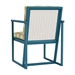 Summit Dining Armchair - Aluminum Frame - 22.75" W x 25.75" D x 33" H - LLF10162009