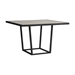 Summit Square Dining Table - Aluminum Frame - 46" W x 46" D x 29.5" H - LLF1017