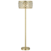 Argyra 60"H Floor Lamp - Sand Brass