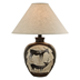 Ambiance 26"H Table Lamp - Distressed Brown Hydrocal