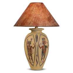 Ambralis 31"H Table Lamp - Desert Ochre Red Hydrocal 