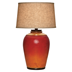 Aetheria 29"H Table Lamp - Hydrocal - Light Red Wood