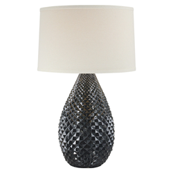 Astralis 25.5"H Table Lamp - Midnight Hydrocal 