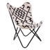 Rabat Accent Chair - Beige and Black