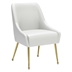 Maxine Dining Chair - White and Gold