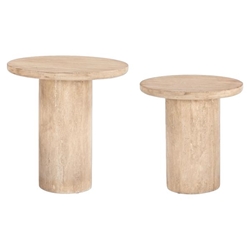 Fenith Accent Table Set - Natural - 2-Piece 