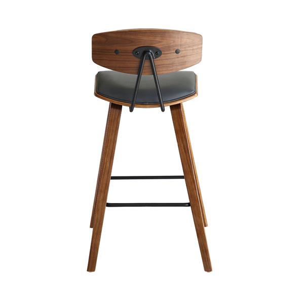 mid century counter height stool