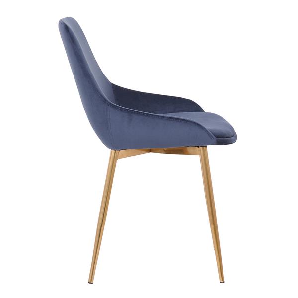 Heidi velvet best sale dining chairs