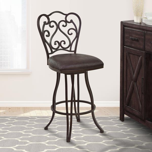 Auburn swivel bar 2024 & counter stool