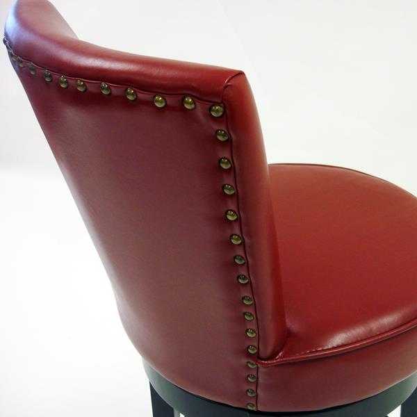 red leather swivel counter stools