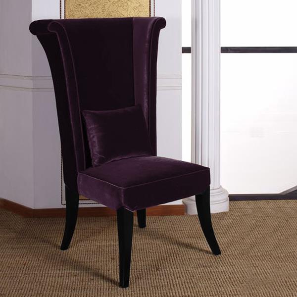 armen living mad hatter dining chair rich velvet