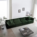 Eugene 146" Free Combination Modular Sofa - Green Chenille Fabric Upholstery - Solid Wood Frame - CAB1014