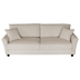 Darkhaven 85" Sofa - 3 Seater Beige Linen Fabric Upholstery