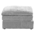 Brentford 118" Sectional Sofa 6-Piece Set - Grey Granite Morgan Suede - Solid Wood Frame and Legs