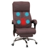 Innovate Executive Massage Office Chair with 4 Vibration - Brown