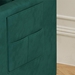 Wantage 54" Sofa pull Out Bed with 2 Pillows - Green Velvet Fabric - Solid Wood Frame - CAB1349