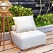 Caspian Modular Outdoor Sofa - Beige - Aluminum Frame - Waterproof Cover - CAB1437