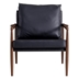 Valtorin Sofa Chair - Mid Century Modern Upholstered with Imitation Solid Wood Color Metal Frame