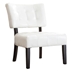 Bloomhaven Accent Chair - Ivory Blended Leather - Oversized Seating