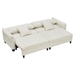 Oarta Loveseat with Corduroy Fabric - Beige - CAB1963