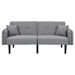 Bentley Folding Ottoman Sofa Bed with Stereo - Gray Linen - CAB1992