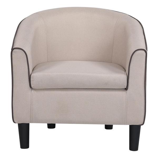 Glenhaven Modern Accent Chair - Modern Beige Brown 