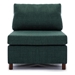 Davenport Middle Module Accent Armless Chair - Green - CAB2048