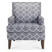 Vallia Accent Chair - Grey Mix - Birch Legs - CAB2151