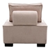 Morningtide Ottoman Lazy Chair - Beige Polyester