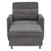 Ventosa 68" Futon Chair Bed Convertible Chair 3-in-1 Pull Out Sleeper Chair Beds - Dark Grey Scratch Cloth - CAB2463