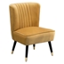 Maisonette Accent Chair - Velvet Upholstered - Gold