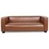 Rowynn 80" 3 Seater Sofa - Light Brown - Birch Wood Legs