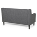 East Loveseat - Charcoal - CAB2740