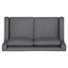 East Loveseat - Charcoal - CAB2740