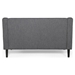 East Loveseat - Charcoal - CAB2740