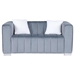 Sonder 62" Loveseat - Grey Velvet - CAB2832