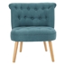 Aldrich Tuft Chair - Teal Fabric