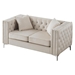 Keren Loveseat - Ivory Velvet - CAB3076