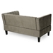 Cheshire Loveseat - Grey Velvet - CAB3261