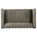 Cheshire Loveseat - Grey Velvet - CAB3261