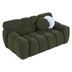 Gatlinburg 64" 3 Seater Boucle Loveseat - Olive Green