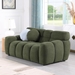 Gatlinburg 64" 3 Seater Boucle Loveseat - Olive Green - CAB3282